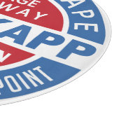 NORDKAPP Noorwegen Snijplank (Hoek)