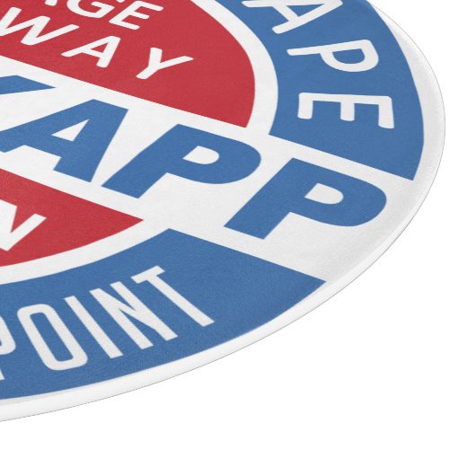 NORDKAPP Noorwegen Snijplank (Hoek)