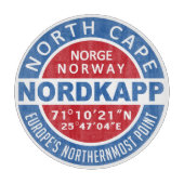 NORDKAPP Noorwegen Snijplank (Voorkant)