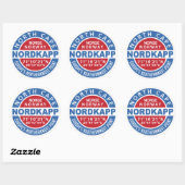 NORDKAPP Noorwegen stickers (Vel)