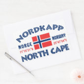 NORDKAPP Noorwegen stickers (Envelop)