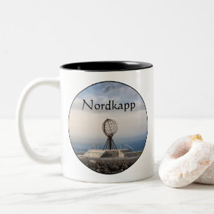 Nordkapp Noorwegen Tweekleurige Koffiemok