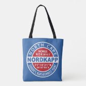 NORDKAPP Noorwegen zakken Tote Bag (Achterkant)