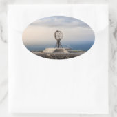 Nordkapp Ovale Sticker (Tas)