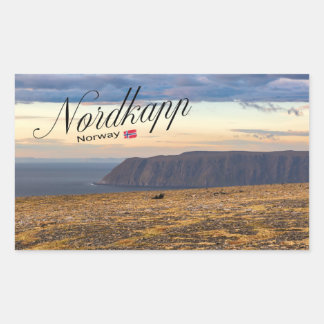 Nordkapp Rechthoekige Sticker
