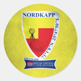 Nordkapp Ronde Sticker