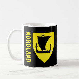 Nordland fylke wapen - NOORWEGEN Koffiemok