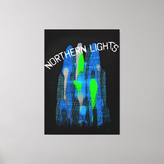 Nordlicht Canvas Afdruk (Voorkant)