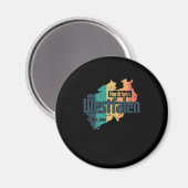 Nordrhein Westfalen Bundesland Deutschland Magneet (Voorkant / Achterkant)