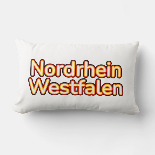 Nordrhein-Westfalen Duitsland Kussen (Voorkant)