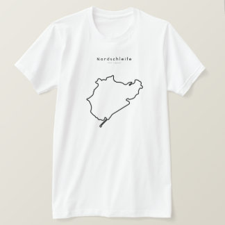 Nordschleife Formula One Track T-shirt