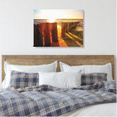 Nordsee Idylle Canvas Afdruk (Insitu (Slaapkamer))