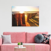 Nordsee Idylle Canvas Afdruk (Insitu (Woonkamer))