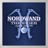 Nordwand "The Eiger" Poster (Voorkant)