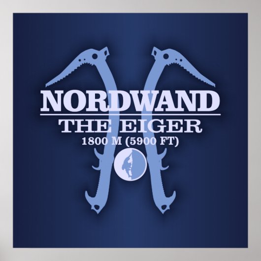 Nordwand "The Eiger" Poster (Voorkant)