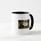 Nordwest Bahnhof, Wenen, 1875 Mok (Voorkant rechts)