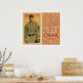 Nordyke Spokane Baseball 1911 Poster (Keuken)