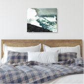 Noreaster - Verberoemd schilderij Winslow Homer Canvas Afdruk (Insitu (Slaapkamer))