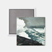 Noreaster - Winslow Homer kunstwerk Magneet (Voorkant / Achterkant)