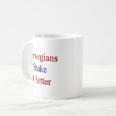 Noren schudden het beter koffiemok (Voorkant links)