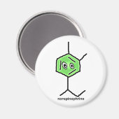 Norepinefrine Magnet (Voorkant / Achterkant)
