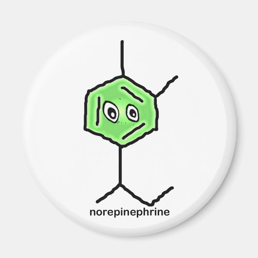 Norepinefrine Magnet (Voorkant)