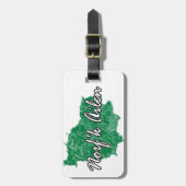 Norf'k Ailen Bagagelabel (Voorkant verticaal)