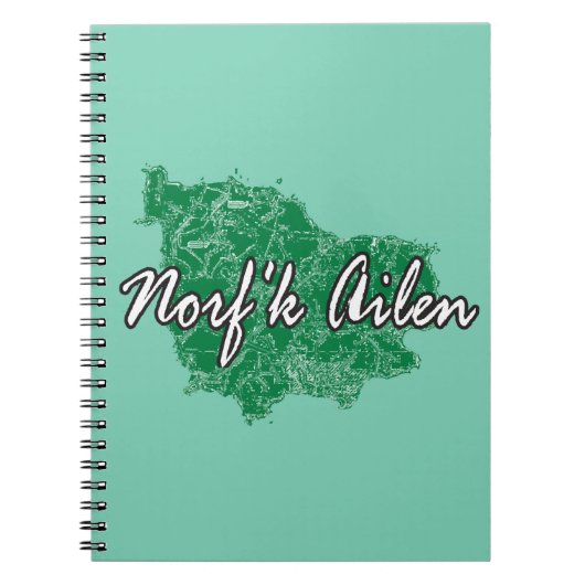 Norf'k Ailen Notitieboek (Voorkant)