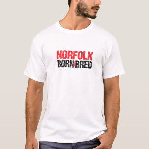 Norfolk Born and Bred Virginia Hometown Va Home St T-shirt