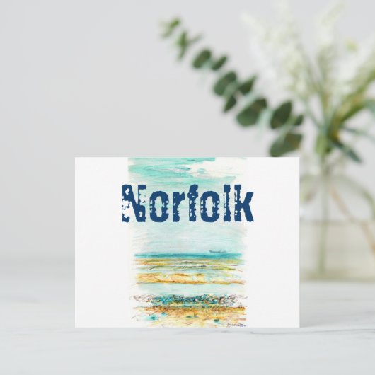 Norfolk Briefkaart (Staand voorkant)