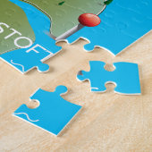 Norfolk Broads England Map. Legpuzzel (Zijkant)