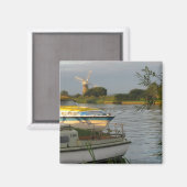 Norfolk Broads 'Koelkastmagneet Magneet (Voorkant / Achterkant)