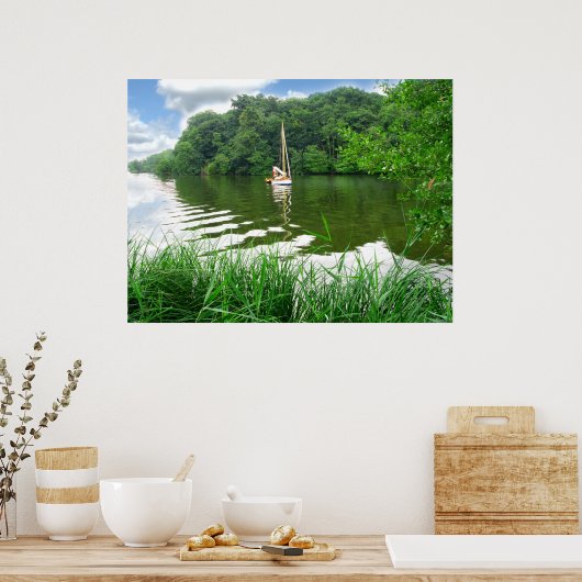 Norfolk Broads Poster (Keuken)