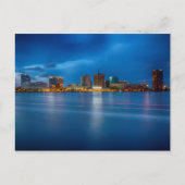 Norfolk City Skyline Briefkaart (Voorkant)