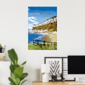 Norfolk Coast Path Nationaal Wandelpad Reisposter Poster (Thuiskantoor)