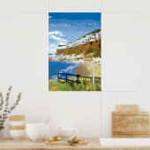 Norfolk Coast Path Nationaal Wandelpad Reisposter Poster (Keuken)