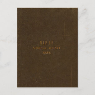 Norfolk County, Massachusetts Briefkaart