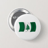 Norfolk-eiland Vlag Knop Ronde Button 5,7 Cm (Voorkant /achterkant)