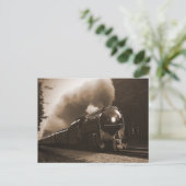 Norfolk en Western 611-De geest van Roanoke Briefkaart (Staand voorkant)