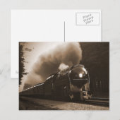 Norfolk en Western 611-De geest van Roanoke Briefkaart (Voorkant / Achterkant)