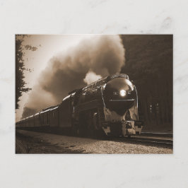 Norfolk en Western 611-De geest van Roanoke Briefkaart