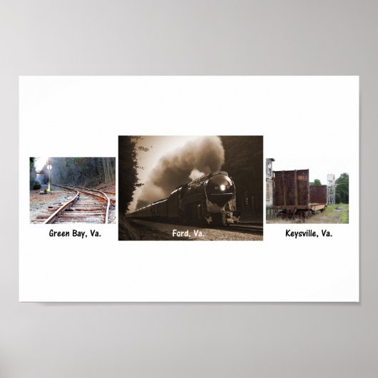 Norfolk en Western 611-De geest van Roanoke Poster (Voorkant)