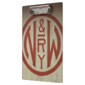 Norfolk en Western Logo Klembord (Links)