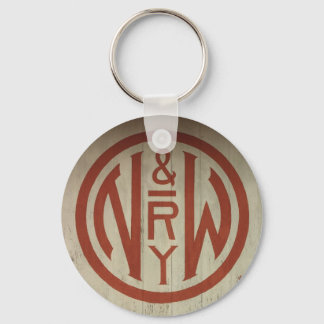 Norfolk en Western Logo Sleutelhanger