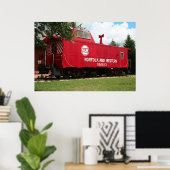 Norfolk en Western Poster (Thuiskantoor)