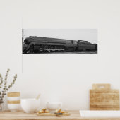 Norfolk en Westerne spoorweg #611 Poster (Keuken)