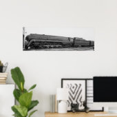 Norfolk en Westerne spoorweg #611 Poster (Thuiskantoor)