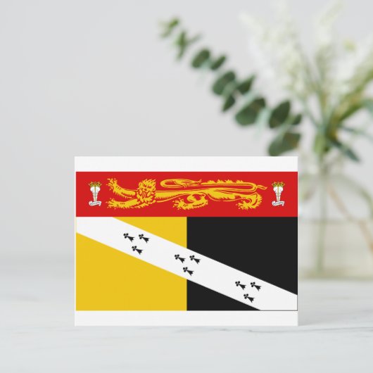 Norfolk Flag Briefkaart (Staand voorkant)