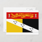 Norfolk Flag Briefkaart (Voorkant / Achterkant)