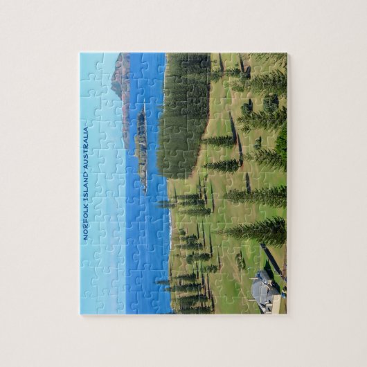 Norfolk Island Australië Legpuzzel (Verticaal)